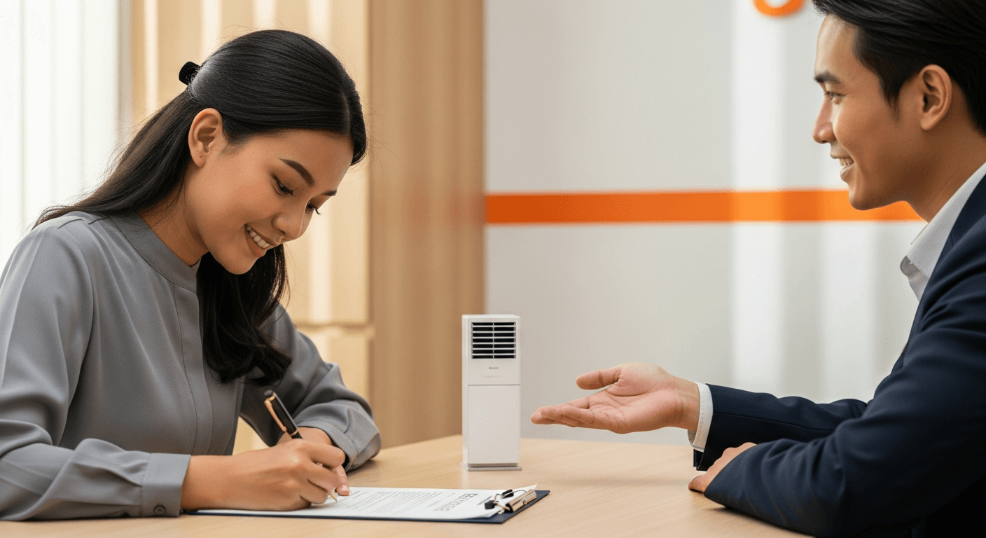 Sewa beli aircond Xiaomi